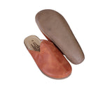 Honey Camel Sandal Wide Barefoot Crazy Leather Handmade 