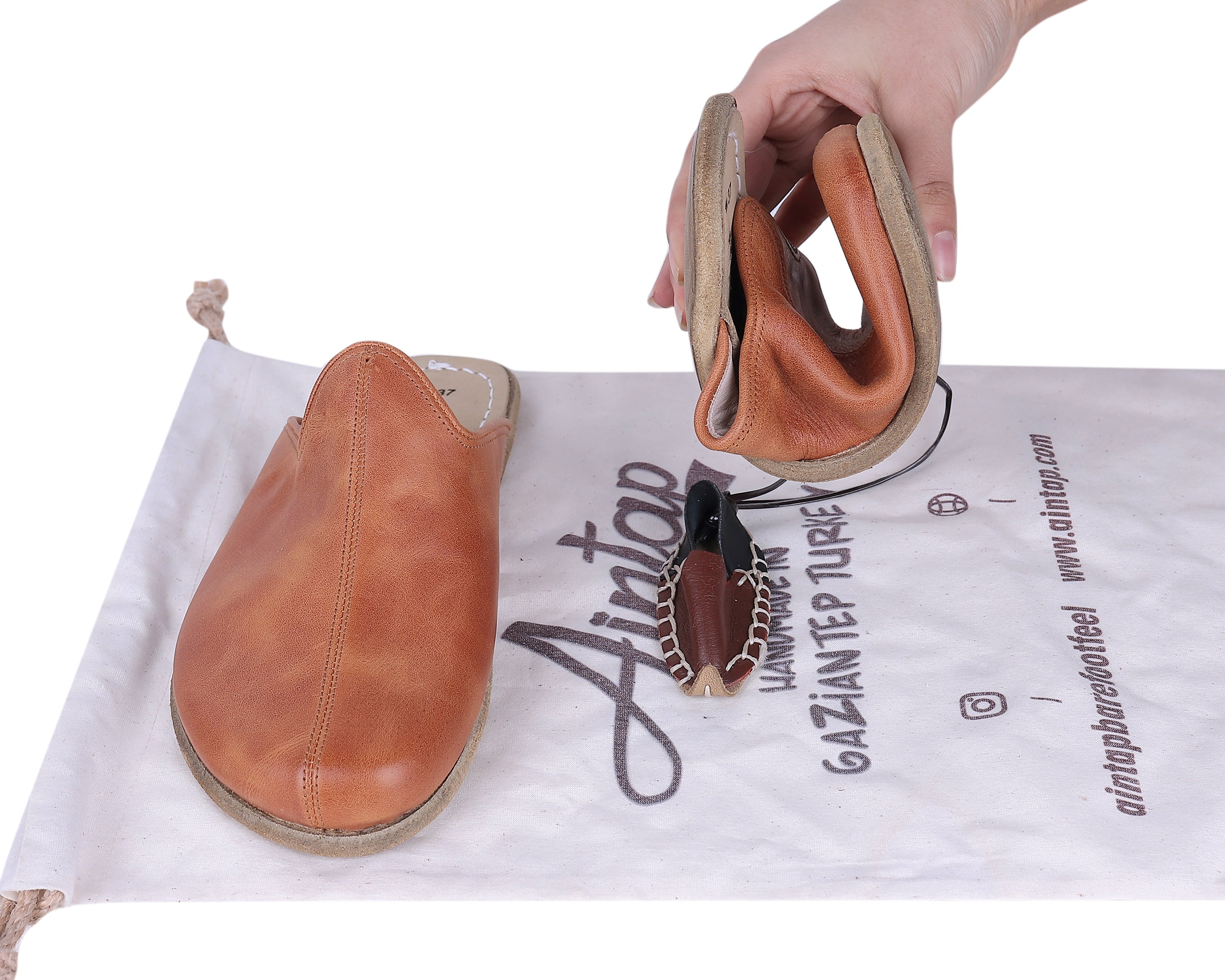 Honey Camel Sandal Wide Barefoot Crazy Leather Handmade 
