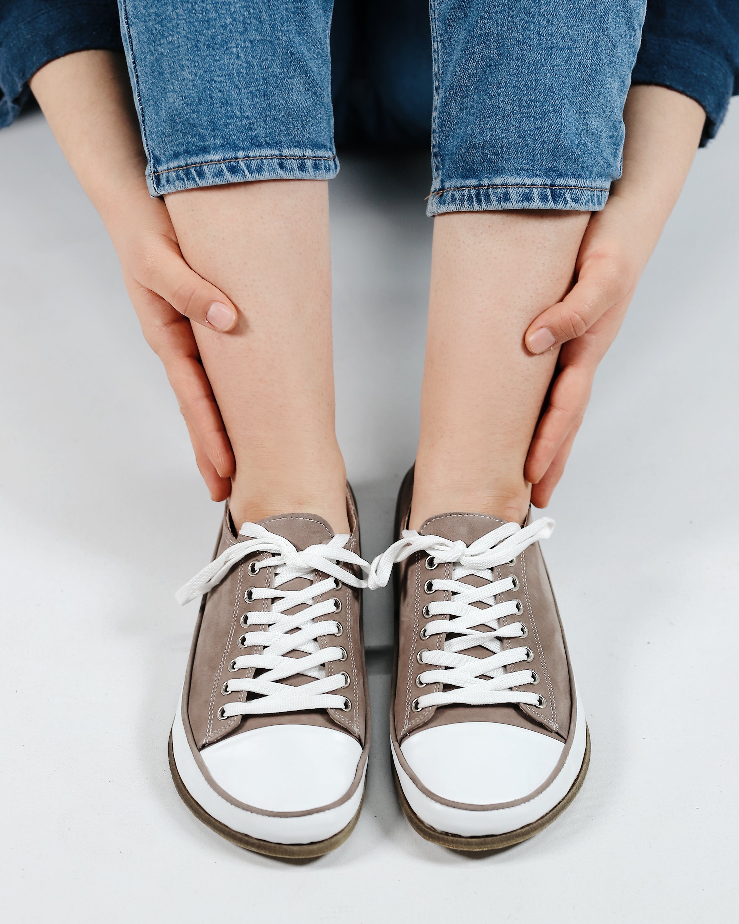 Smoked Converse Style Wide Barefoot Nubuck Leather Handmade Shoes 