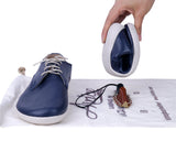 Navy Blue Oxford Wide Barefoot Shoes Smooth Leather Handmade 6mm Rubber Outsole 