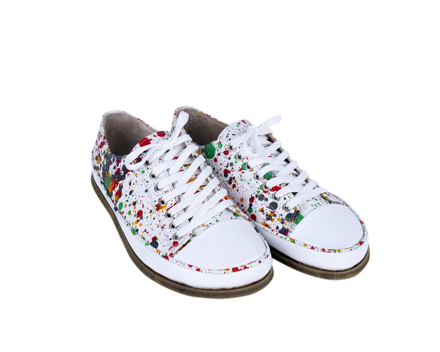Leather Classic Barefoot Sneakers — Leather Sole
