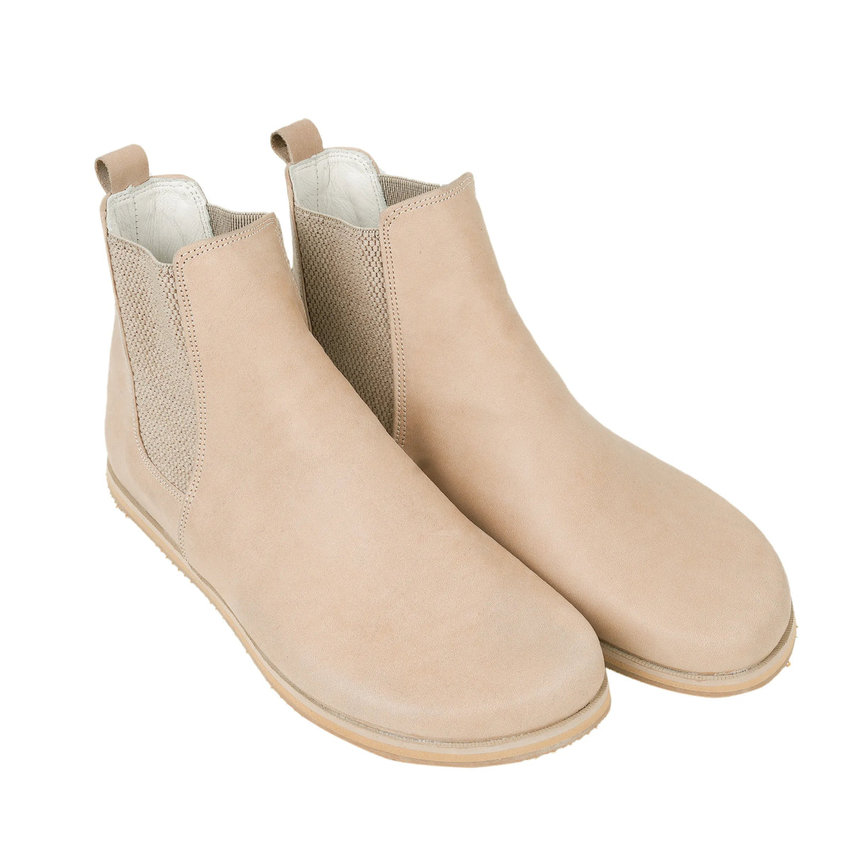 Crazy Barefoot Chelsea Boots Shoes – Eva Outsole – Undyed Crust
