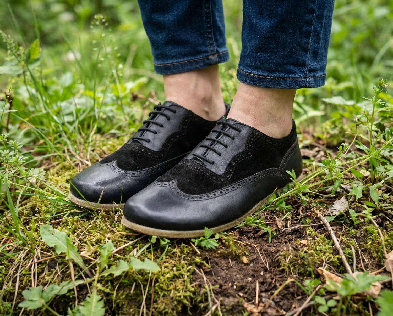 Leather barefoot shoes that look good