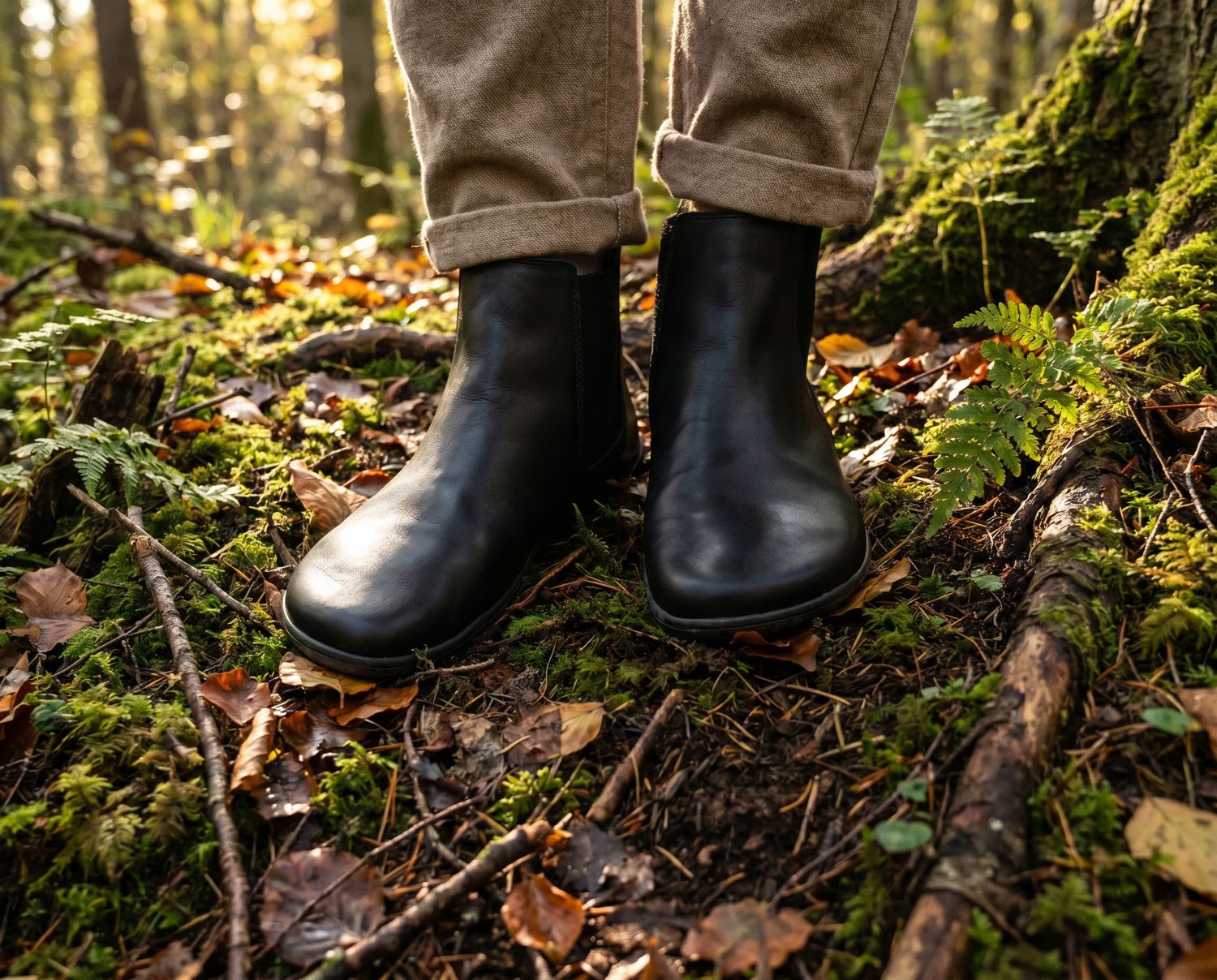 Breathable natural leather